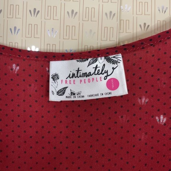 Free People Red and Black Striped Dress - Picture 7 of 9